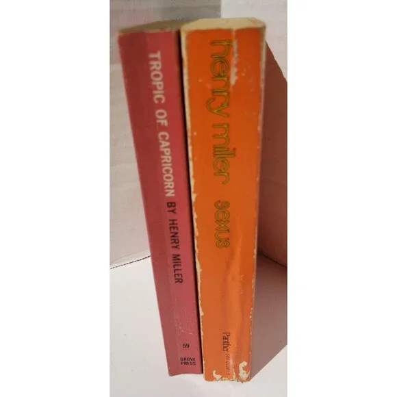 Tropic Of Capricorn & Sexus by Henry Miller Vintage Paperbacks 1961 & 1973 - Picture 13 of 16